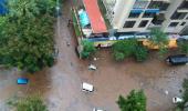 WATCH: Flood waters wash away cars in Mumbai's Shantivan