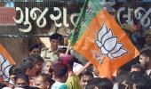 BJP's vote share in Gujarat falls sharply since 2014 polls