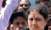 Sasikala, prisoner number 9435, enters jail