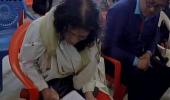 Manipur polls: Irom Sharmila cycles 20 km to file nomination