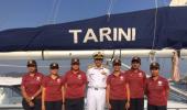 Indian Navy inducts all women crew sailboat 'Tarini'