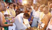 KCR's thanksgiving: Gold worth Rs 5 crore for gods