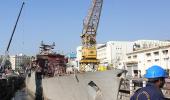 INS Betwa back on even keel