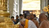 PHOTOS: PM offers prayers at Tirupati temple