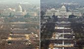 Trump's inauguration drew fewer crowd than Obama's