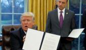 Trump pulls out of trade deal TPP with executive order