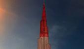 Burj Khalifa glows with tri-colour for India's R-Day