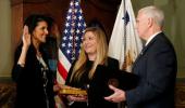 Nikki Haley sworn-in as new US envoy to UN