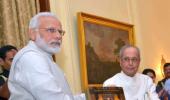 Pranab da held my hand and guided me like a father, says PM Modi