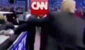 Trump 'punches' CNN in a 'juvenile' tweet