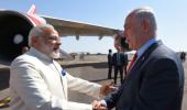 A flower called Modi, Holocaust memorial: PM takes it all in on Day 1