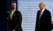 Trump lauds son's 'transparency' on release of Russia emails