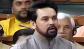 After being warned, Anurag Thakur apologises for mobile use in Parliament