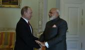 Putin gets emotional as Modi strikes a personal chord