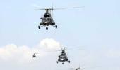 Why did China send its helicopters to Chamoli?