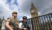 Man with knife arrested outside UK Parliament