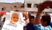 Bihar Min caught in video asking crowd to hit PM's photo with shoes