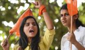 At DU march, ABVP vows to protect varsity's 'nationalist' ethos