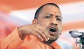 Yogi Adityanath drives BJP Hindutva campaign in eastern UP