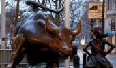 When Fearless Girl' stared down Wall Street's 'angry bull'