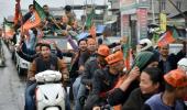 Hung verdict in Manipur, big gains for BJP