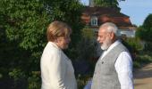 'Good interaction': PM Modi after meeting with Germany's Merkel