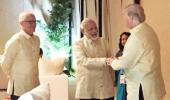 Modi briefly meets Trump, world leaders at ASEAN gala dinner