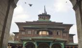 PHOTOS: Fire damages historic shrine in Srinagar