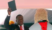 Zimbabwe's 'Crocodile' Mnangagwa sworn in as new president