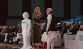 Mitra, the robot, steals the show from NaMo, Ivanka