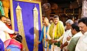 The man who donated a Rs 8-cr garland to Lord Balaji