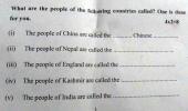 'What are people of this country called?': Bihar exam asked about Kashmir