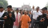 Waah Taj! Yogi visits Taj Mahal amid controversies