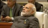 The sound of laughter is making Modi wary