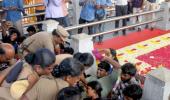 Students stage flash protest at Jaya mausoleum against NEET