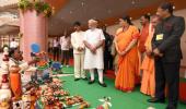 In Varanasi, PM Modi gifts schemes worth Rs 1,000 crore