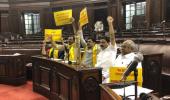 Special status: TDP MPs marshalled out of RS; YSRC MPs to quit LS