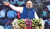 Cats and dogs have united to face Modi flood: Amit Shah on Opposition