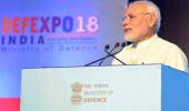 At Defence Expo, PM slams laziness, incompetence, hidden motives