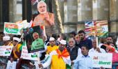 PHOTOS: How PM Modi was greeted in London