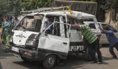 Delhi: 7-yr-old killed, 17 kids injured as tanker hits school van