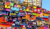 Painting Mumbai red, blue, yellow... Slums get a colourful face-lift