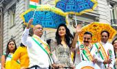 Kamal, Shruti, Viv add star power to New York's India Day parade