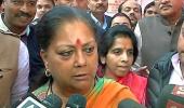 'I feel insulted': Raje slams Sharad Yadav for body shaming her