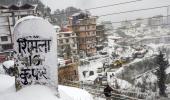 Winter Wonderland! Shimla receives season's first snowfall