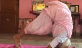 At 97, yoga guru is India's oldest Padma Shri