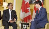 Aamir, Shah Rukh party it up with Canada's Trudeau