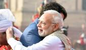 Just like old friends! Trudeau finally meets Modi