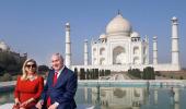 On Day 3 of visit, Netanyahu visits Taj