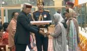 President awards Garud commando killed in J-K with Ashok Chakra